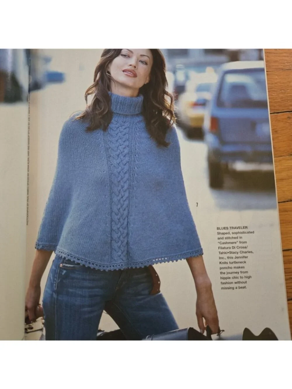 Vogue Knitting International Magazine, Holiday 2004 Poncho corset